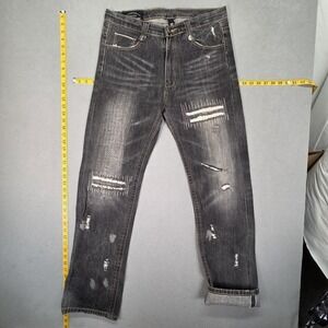 APC Petit New Standard Jeans Mens Blue Slim Tapered Button Fly‎ Fits 27x31